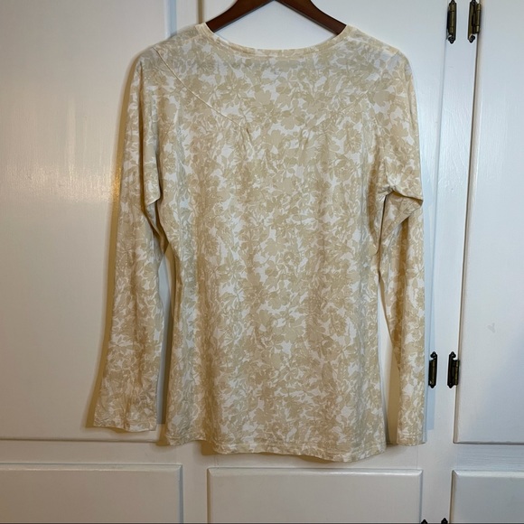 Patagonia Cotton Floral Long-sleeve, size L - Picture 2 of 3